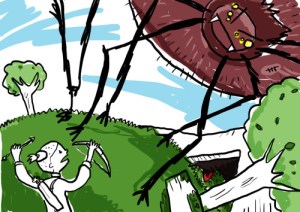 Otheigwendha battle with the Djieien